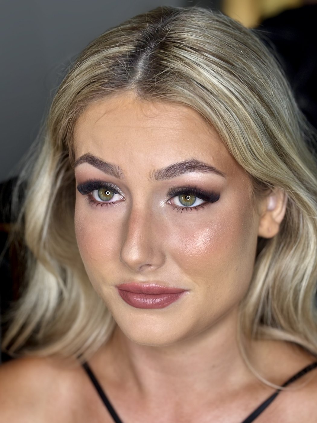 Smokey glam makeup by Faces by Layla Brisbane