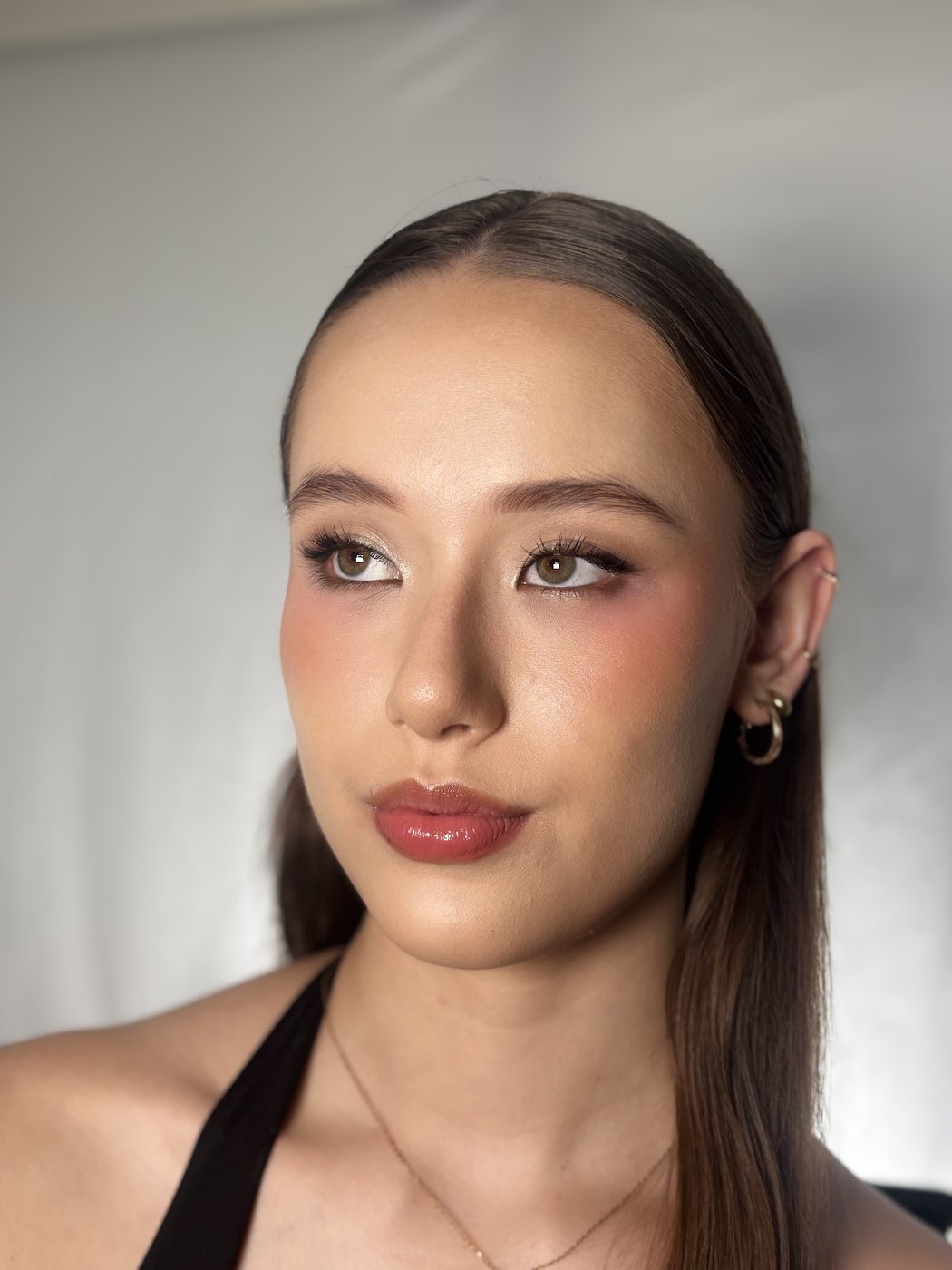 Soft bridal makeup by Faces by Layla Brisbane